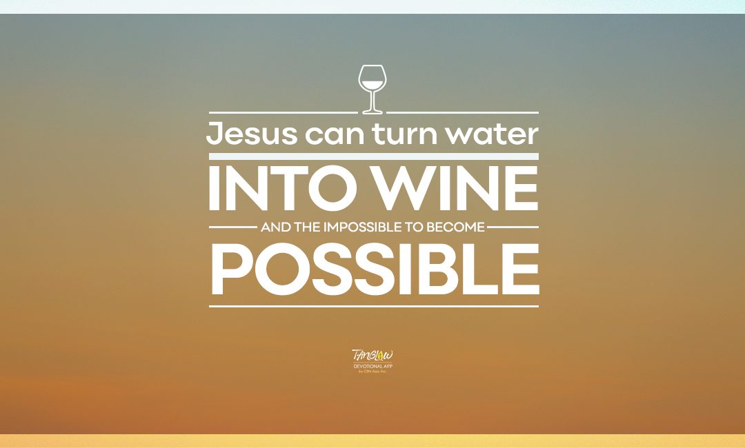 Turning Water Into Wine