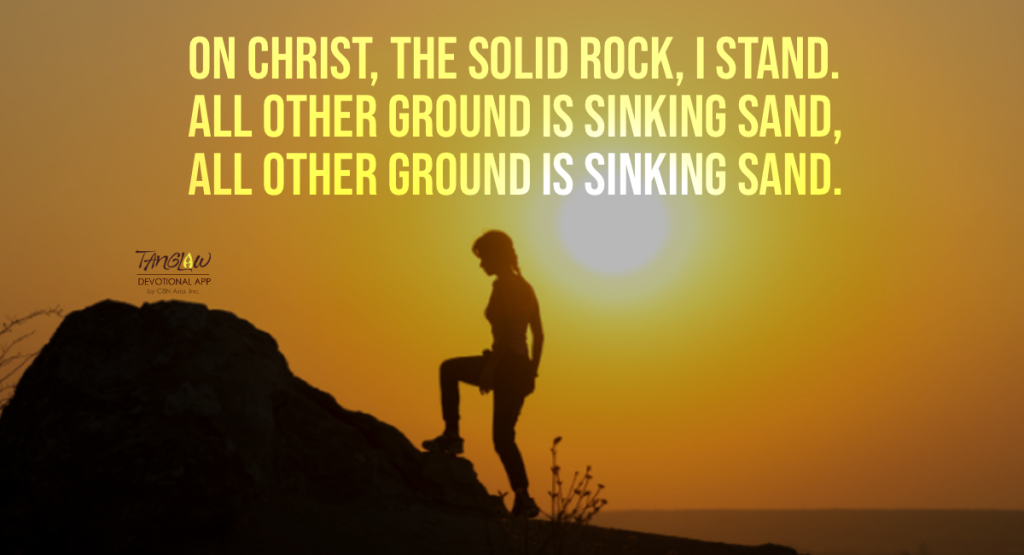 May 26 - Christ the Solid Rock