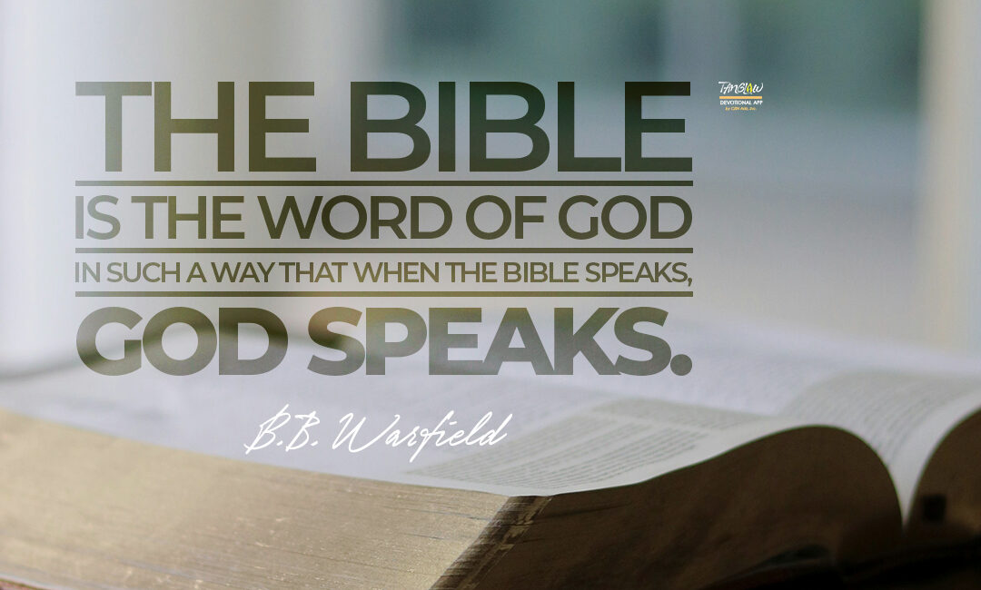 God’s Special Revelation