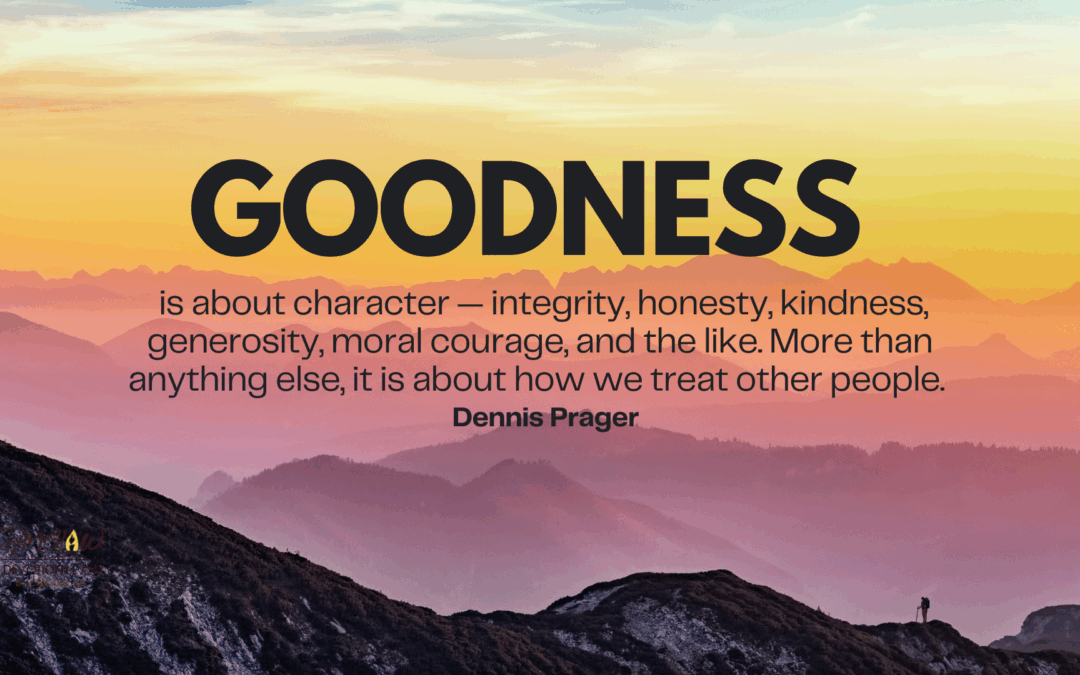 Discovering the Fruit of Goodness