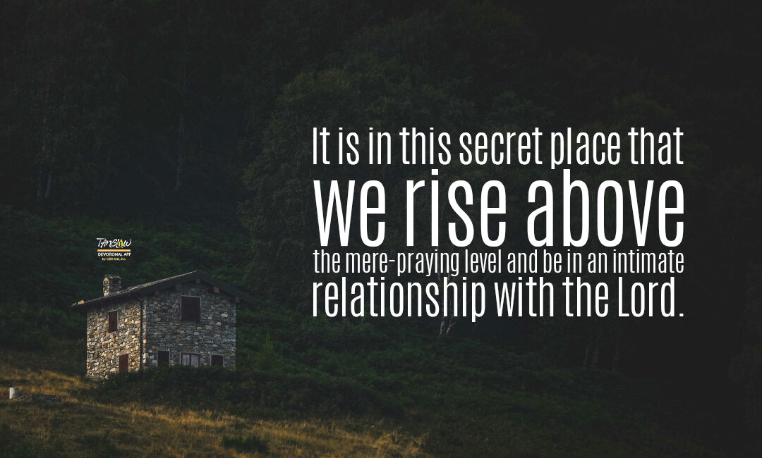 Abiding in God’s Presence