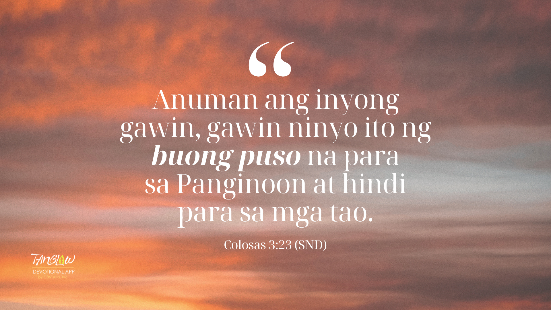 Magtrabaho nang Marangal