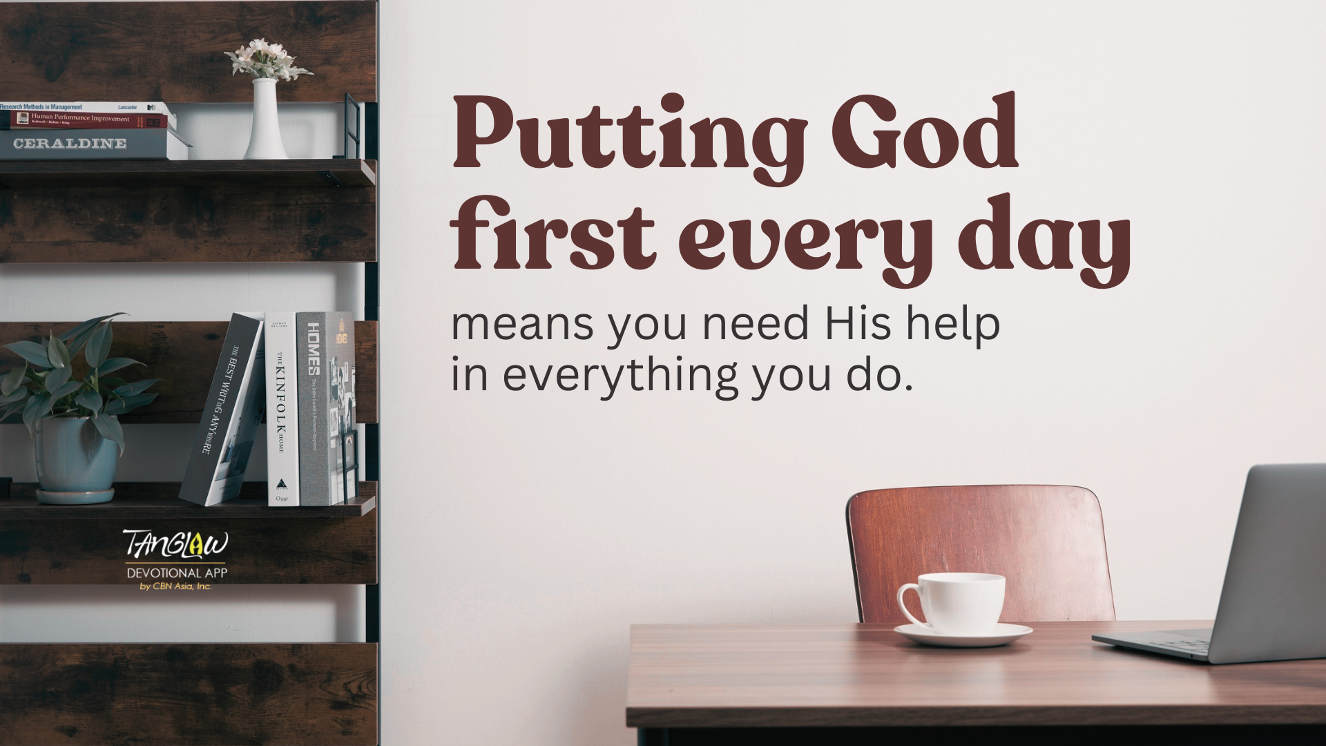 First Things First