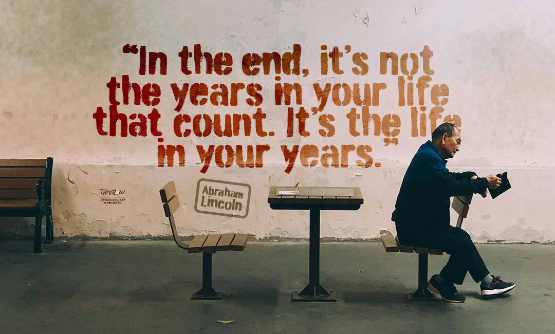 Honor God in Your Senior Years