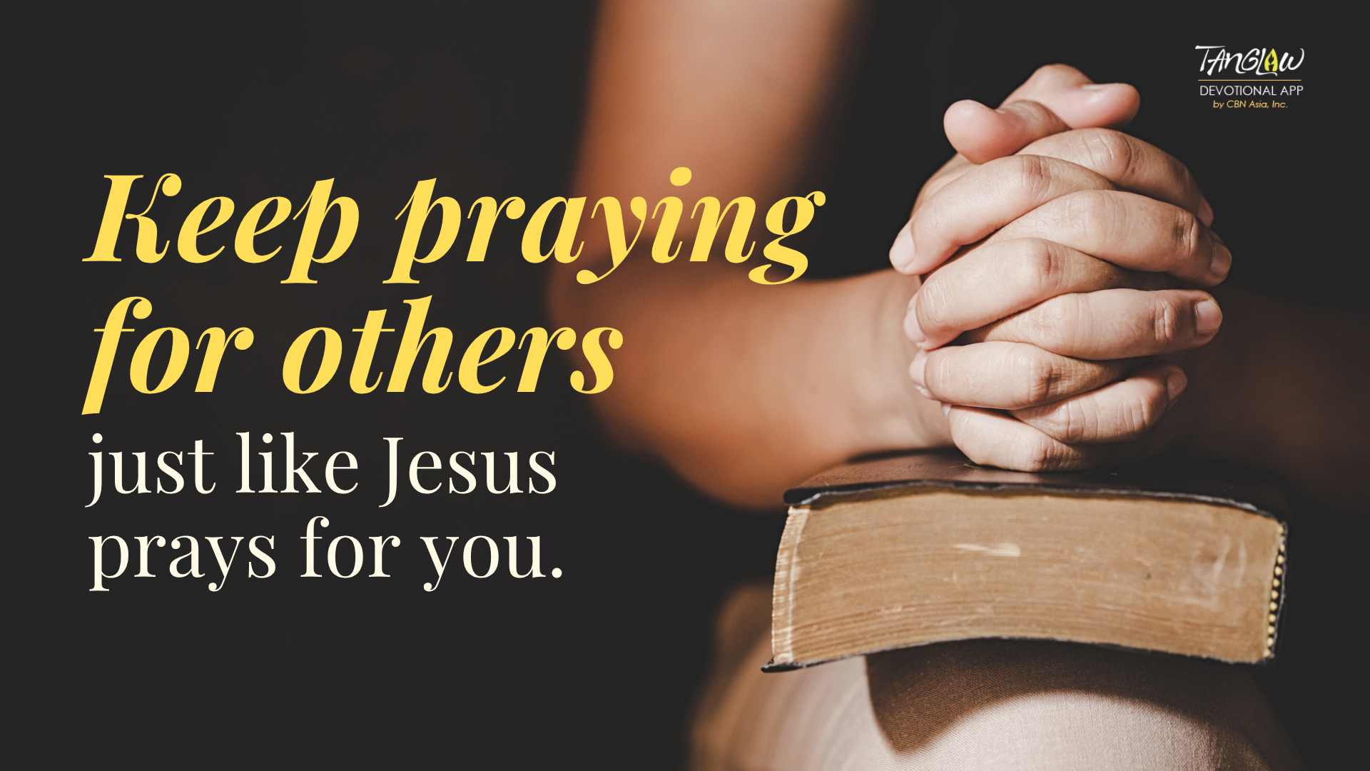 Praying on Behalf of Others