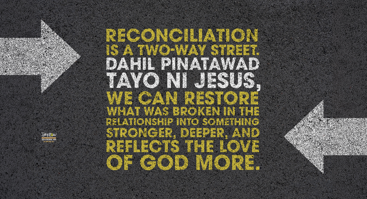 Reconciliation Is a Two-Way Street